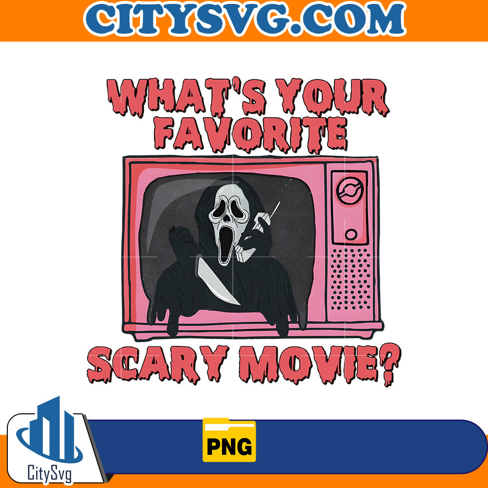 What's your favorite Scary Movie ? Png CitySvg