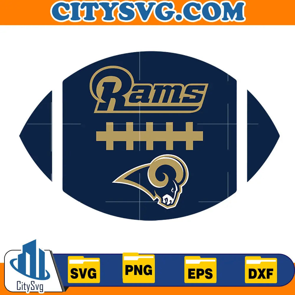 Los Angeles Rams Svg CitySvg