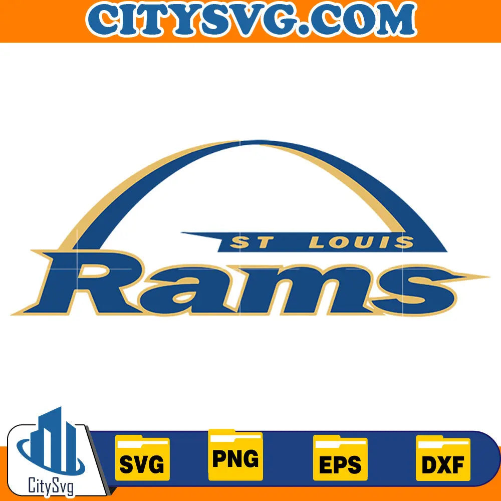Los Angeles Rams Svg CitySvg