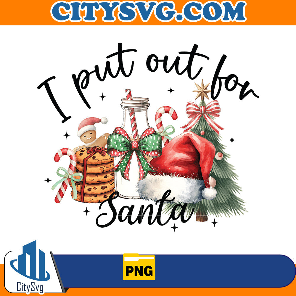I put out for Santa Png CitySvg