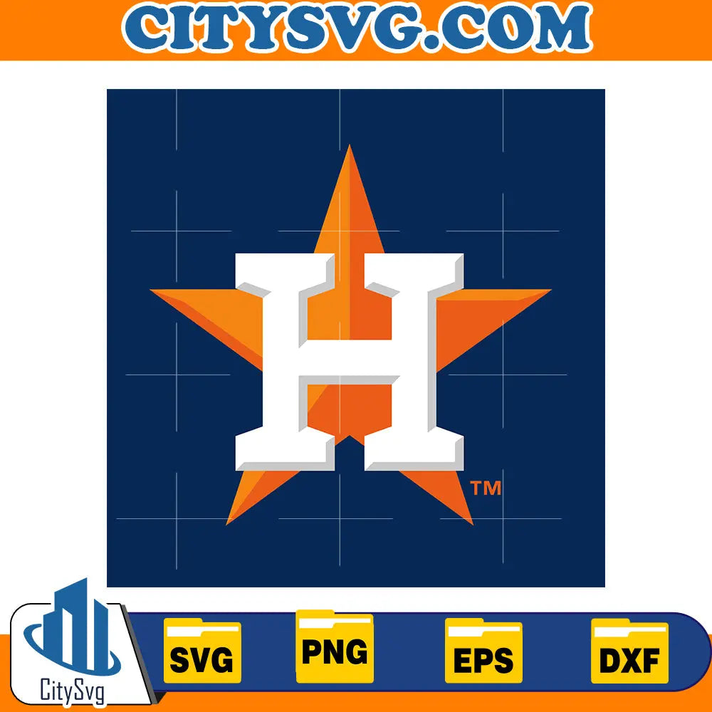 Houston astros svg, Baseball Svg CitySvg