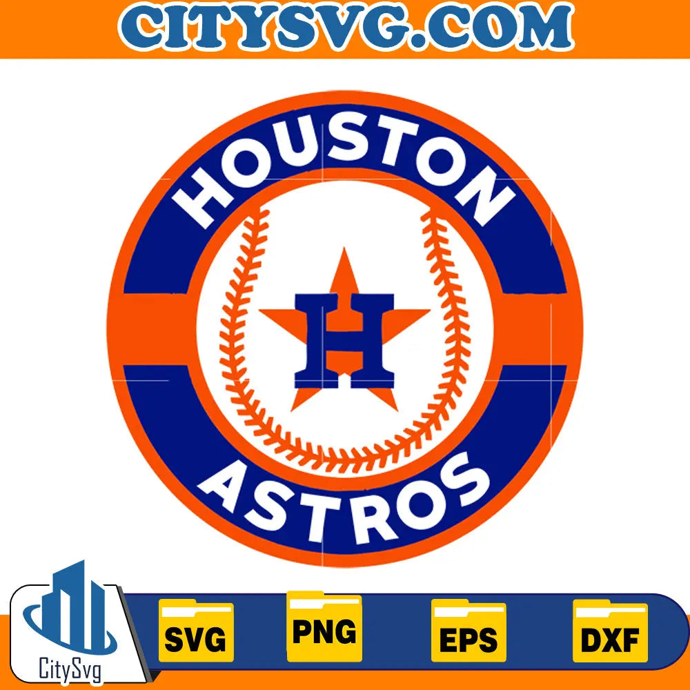 Houston astros svg, Baseball Svg CitySvg