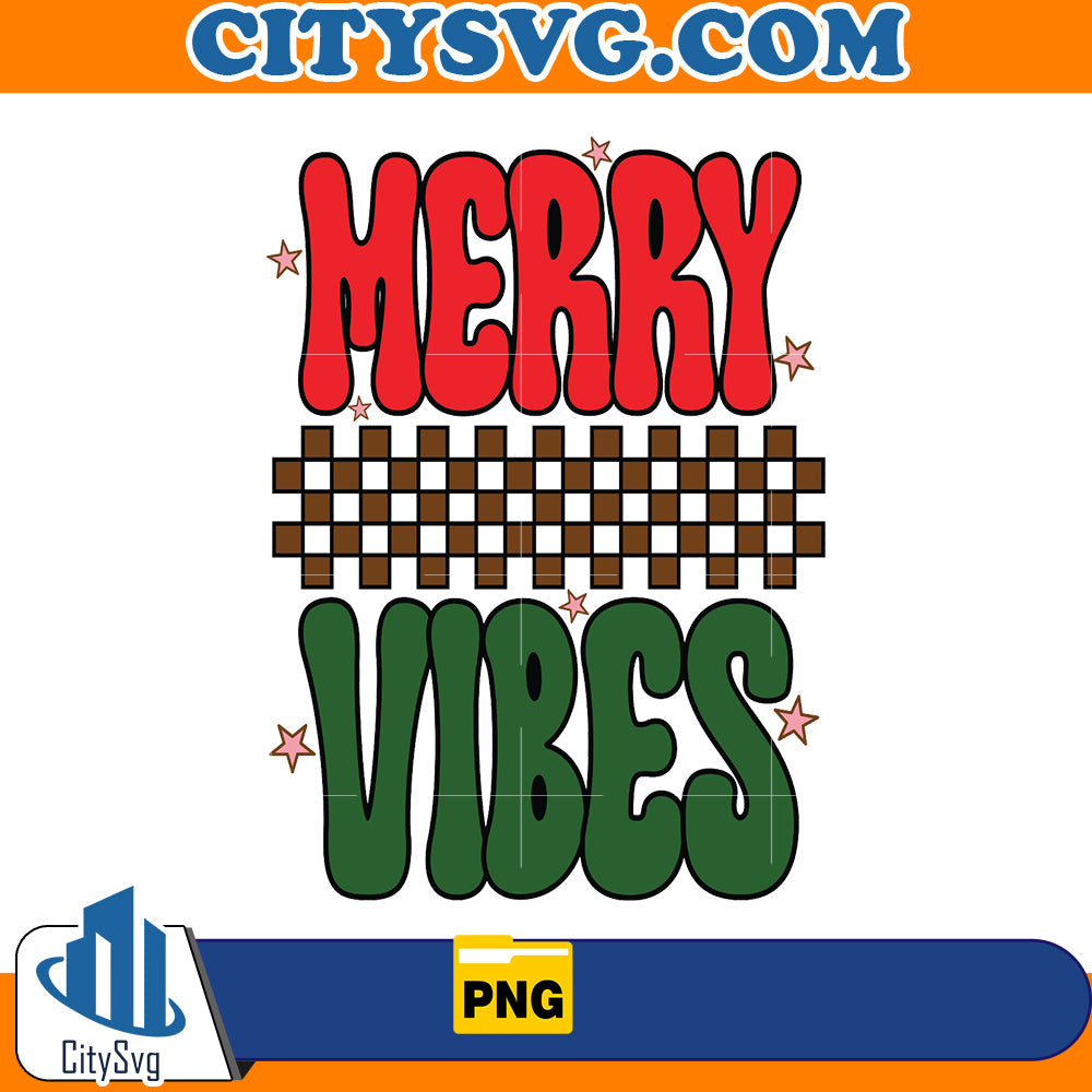 Merry Vibes Png CitySvg