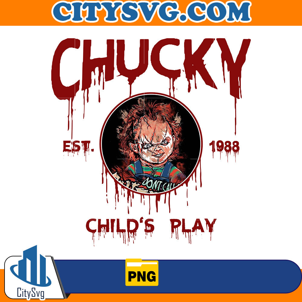CHUCK child's play png CitySvg