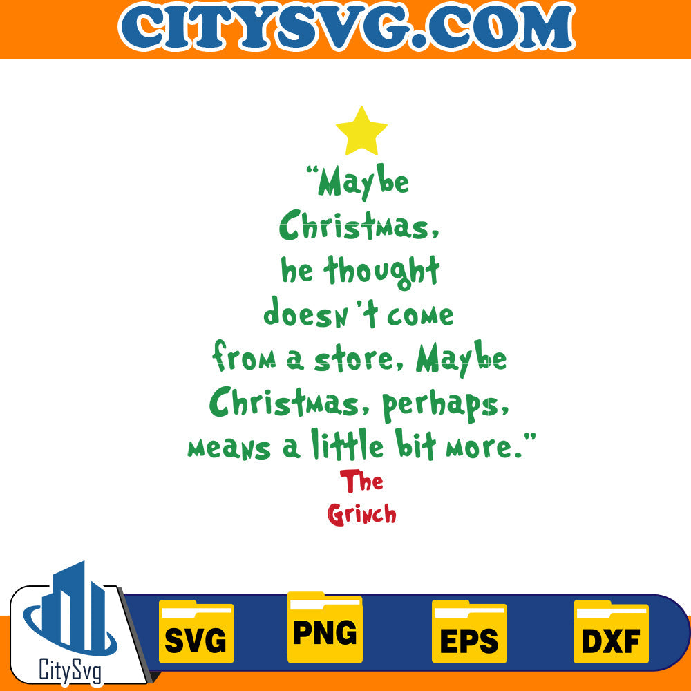 May be Christmas Tree Svg CitySvg