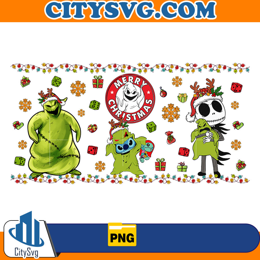 Merry Christmas Glass Can Png CitySvg