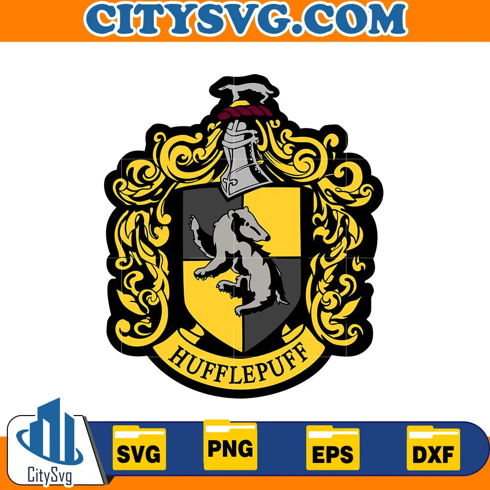 Chibi cute hufflepuff lego svg