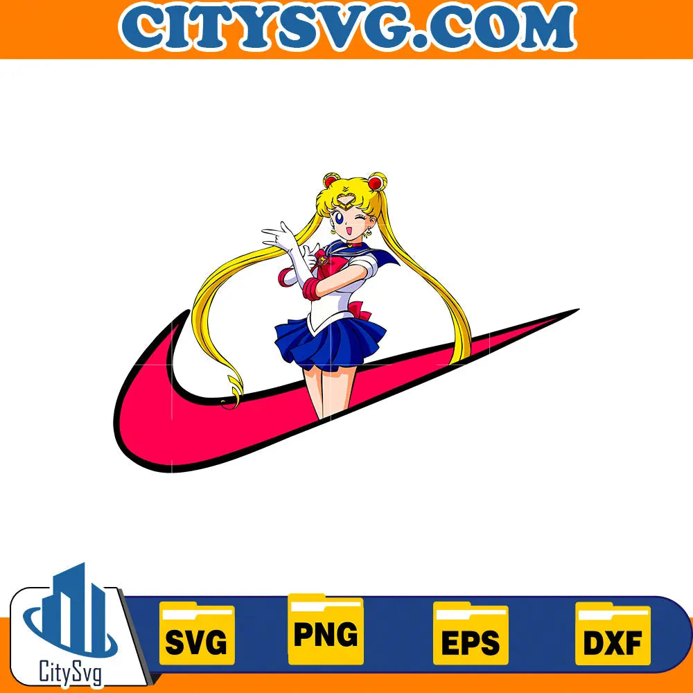 Sailor Moon Ni ke SVG CitySvg