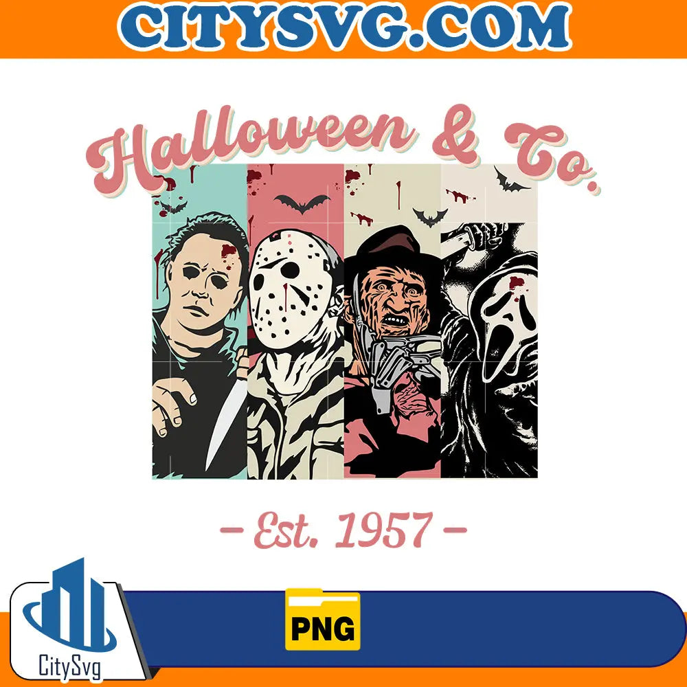 Halloween & Co Est 1957 Png CitySvg