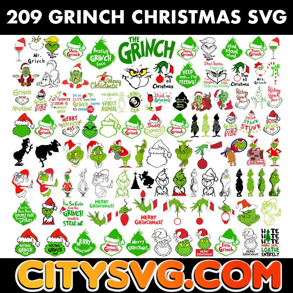 209-File-Grinch-Christmas-Bundle-Svg-1