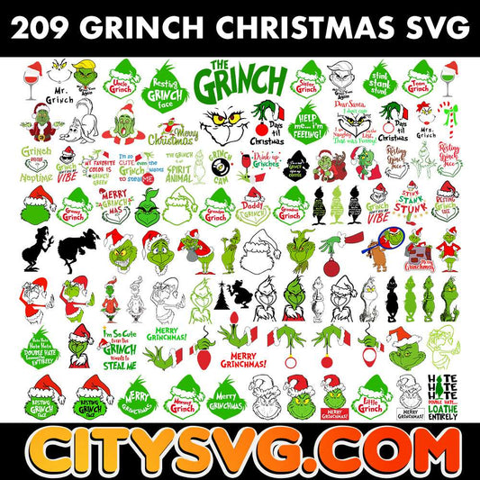 209-File-Grinch-Christmas-Bundle-Svg-1