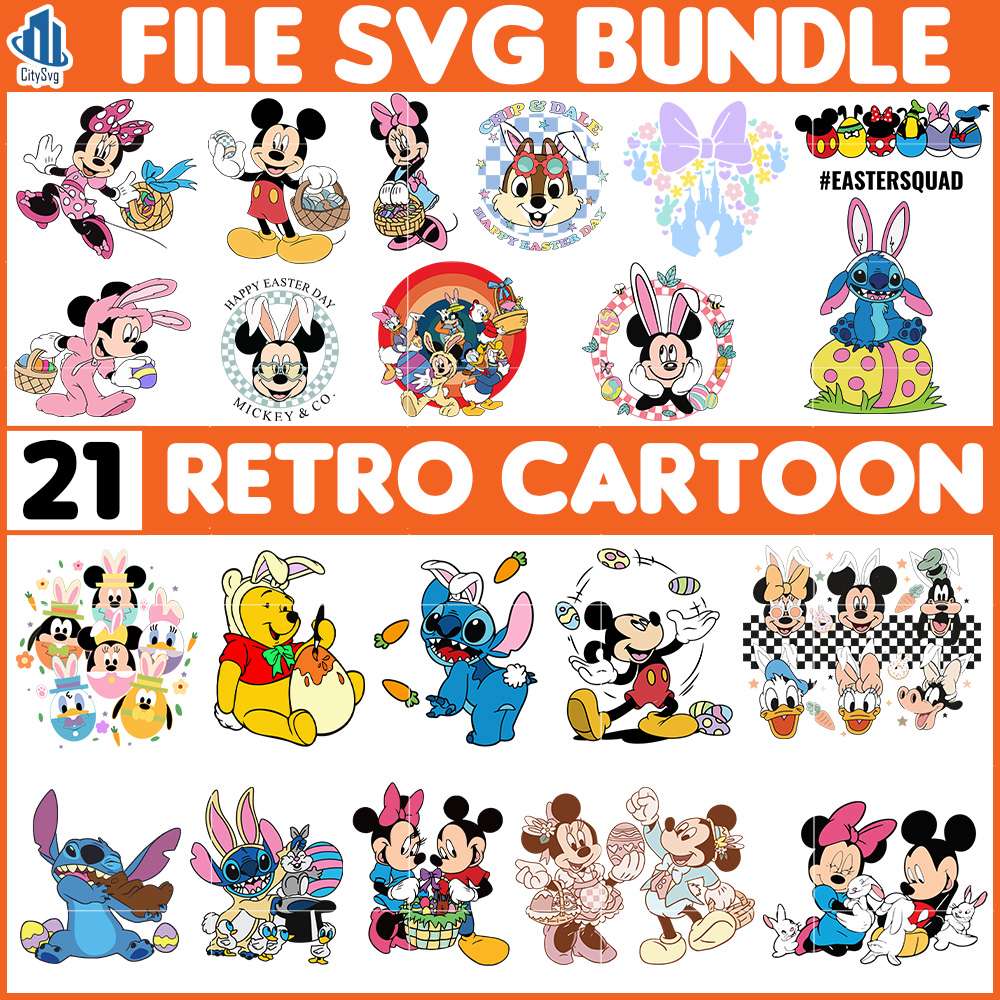 21-File-Retro-Cartoon-Bundle-Svg