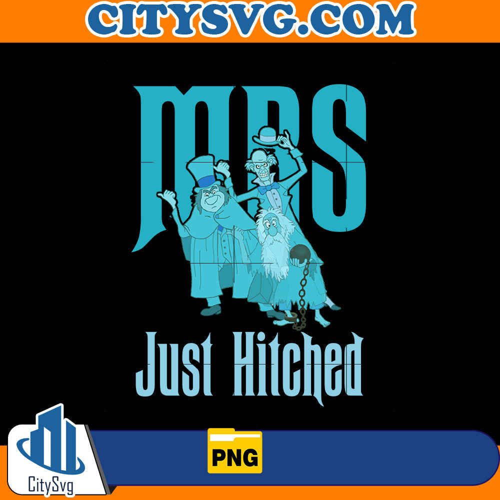 Mrs Just Hitched Png CitySvg