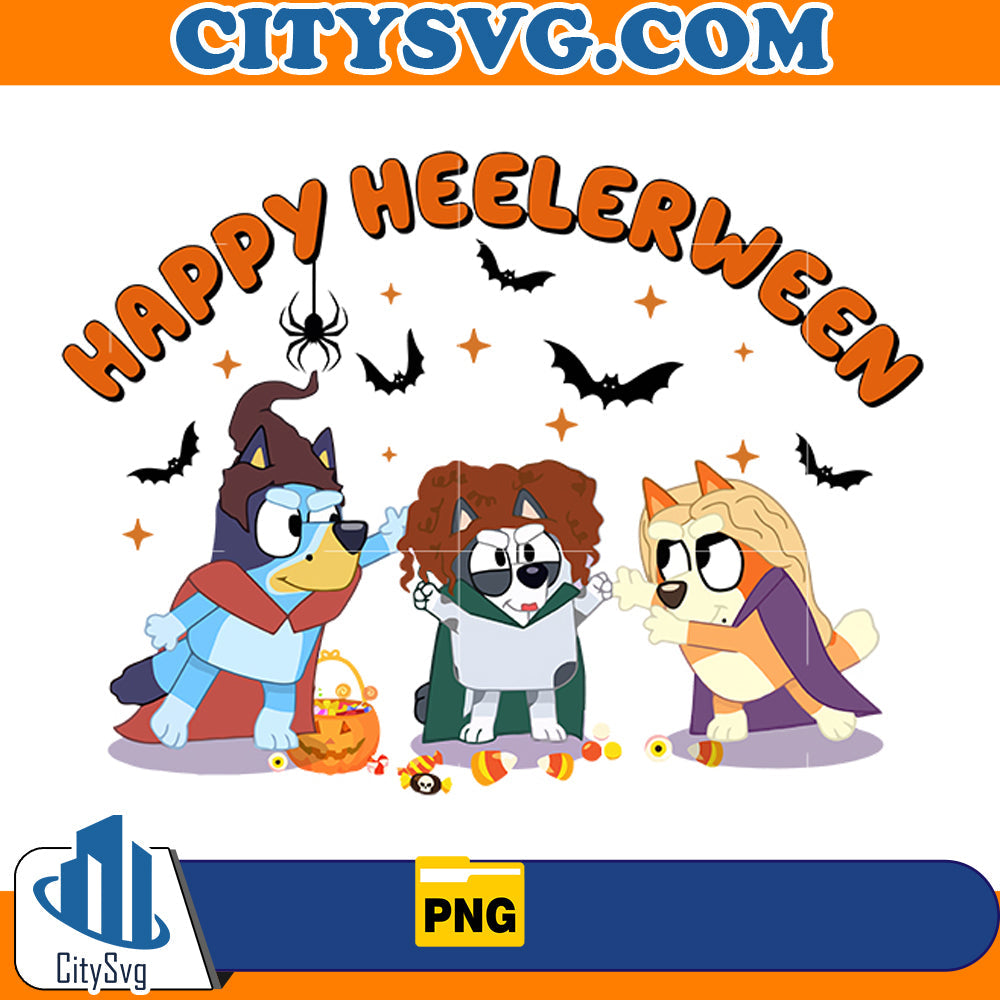 Happy heelerween Png CitySvg