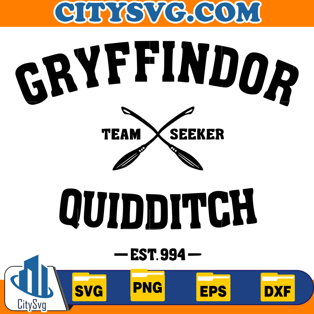Gryffindor quidditch Svg CitySvg
