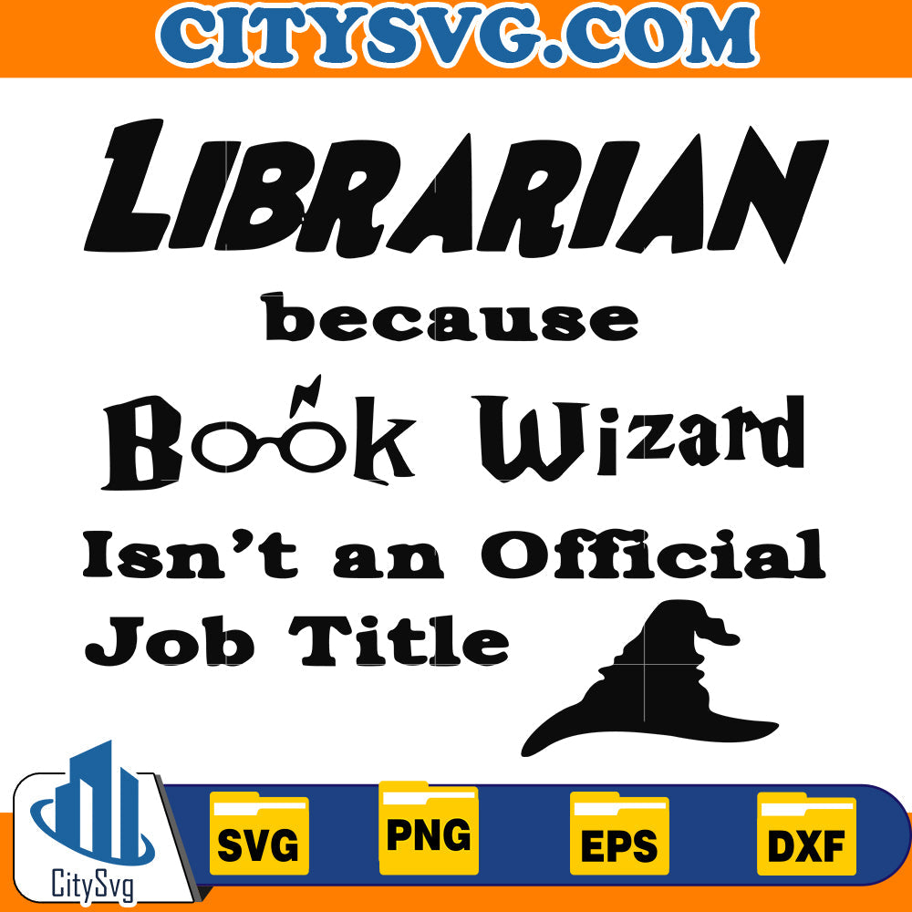 Librarian beacause book wizard isn't an official job title Svg CitySvg