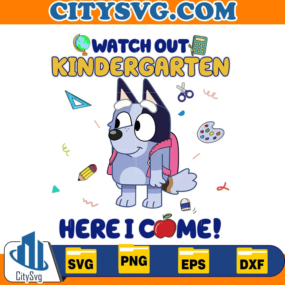 Watch out kinder svg CitySvg