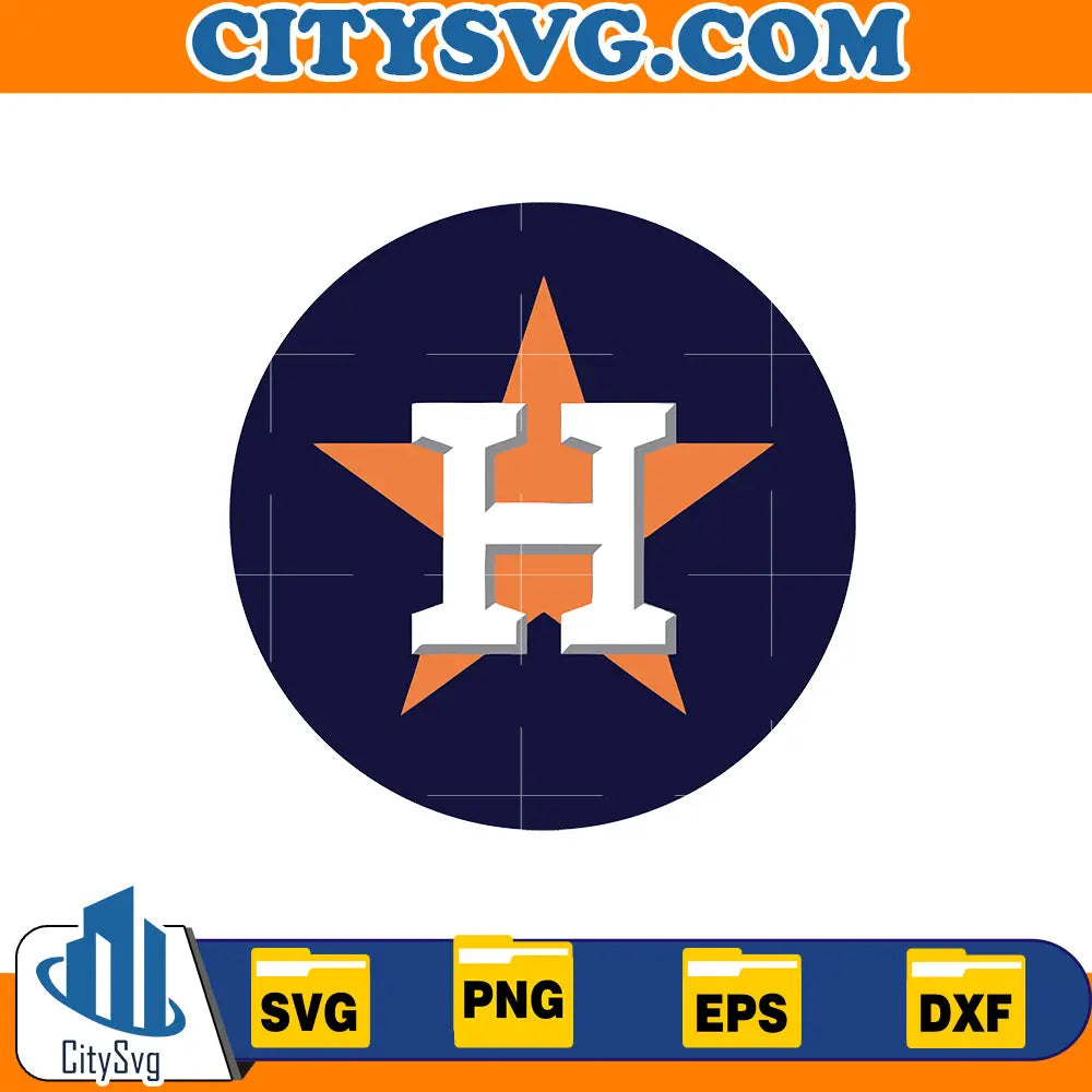 Houston astros svg, Baseball Svg CitySvg