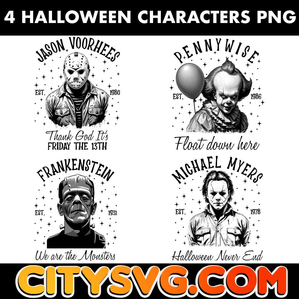 4-File-Horror-Characters-Halloween-Bundle-Png