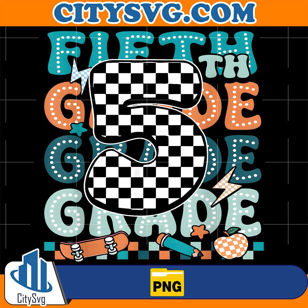 5th-Grade-First-Day-Of-Fifth-Grade-Boys-Kids-Back-To-School-Png