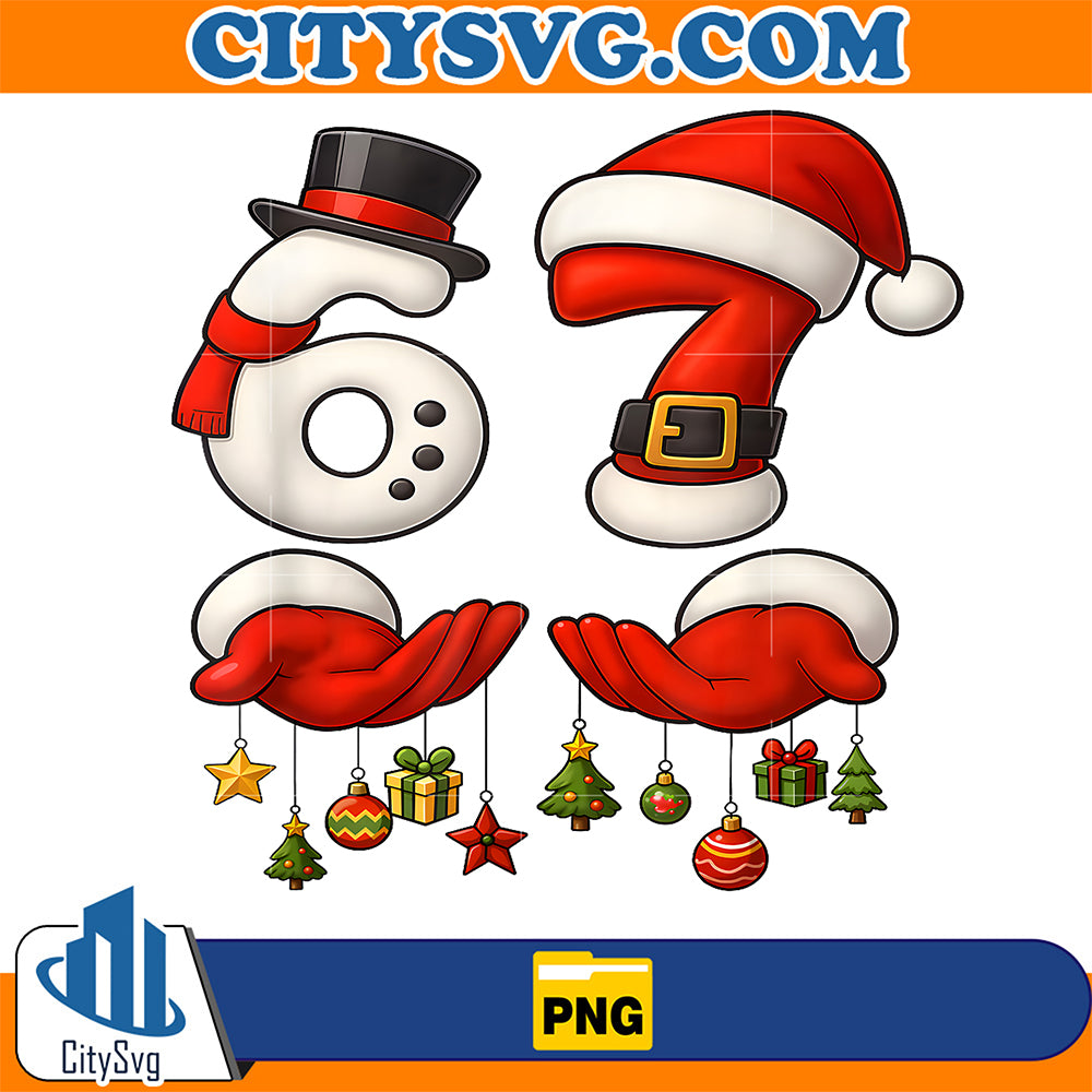 67-Christmas-Meme-67-Hands-Gen-Alpha-Slang-Six-Seven-Png