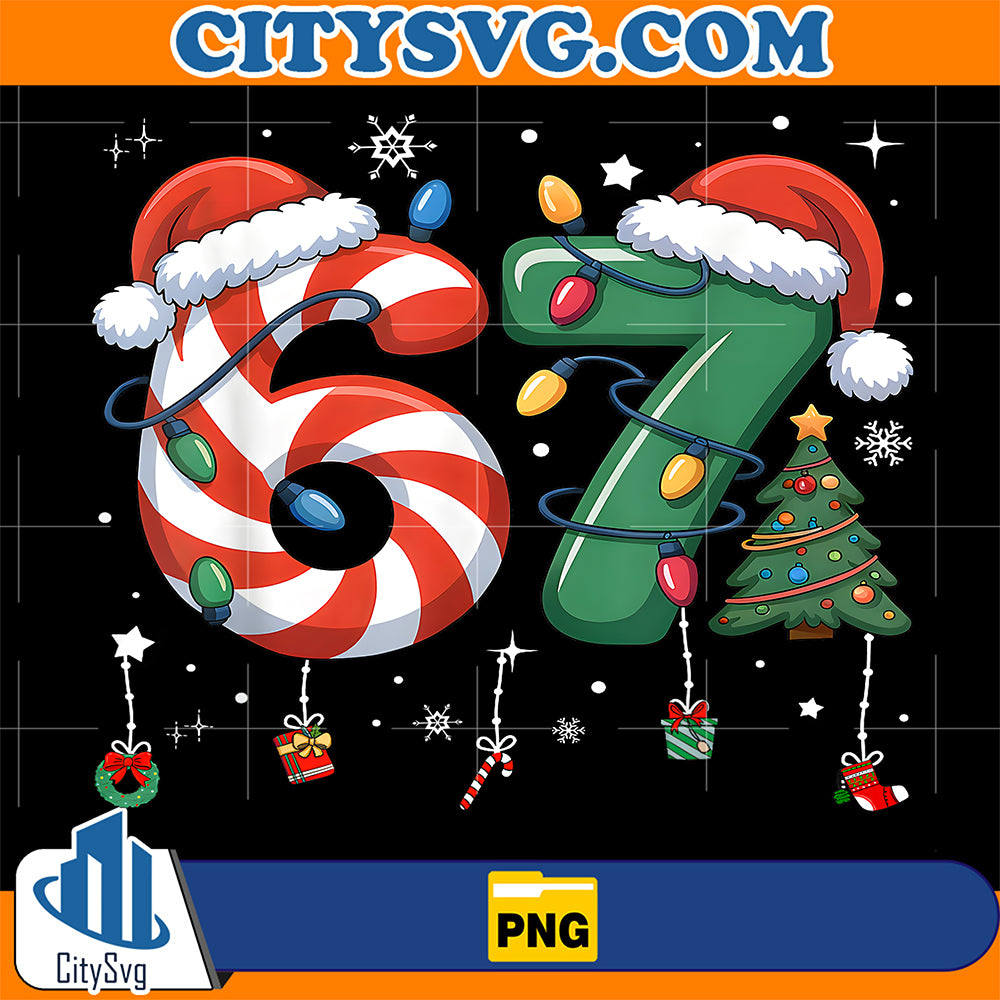 67-Meme-Six-Seven-Girls-Christmas-Png