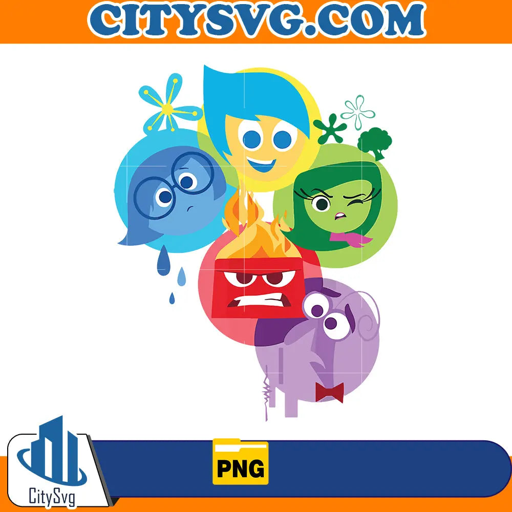Inside Out It's Okay To Feel All The Feels Png CitySvg