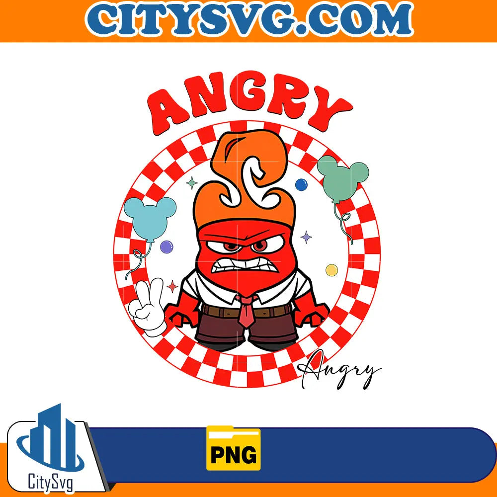 Angry png CitySvg