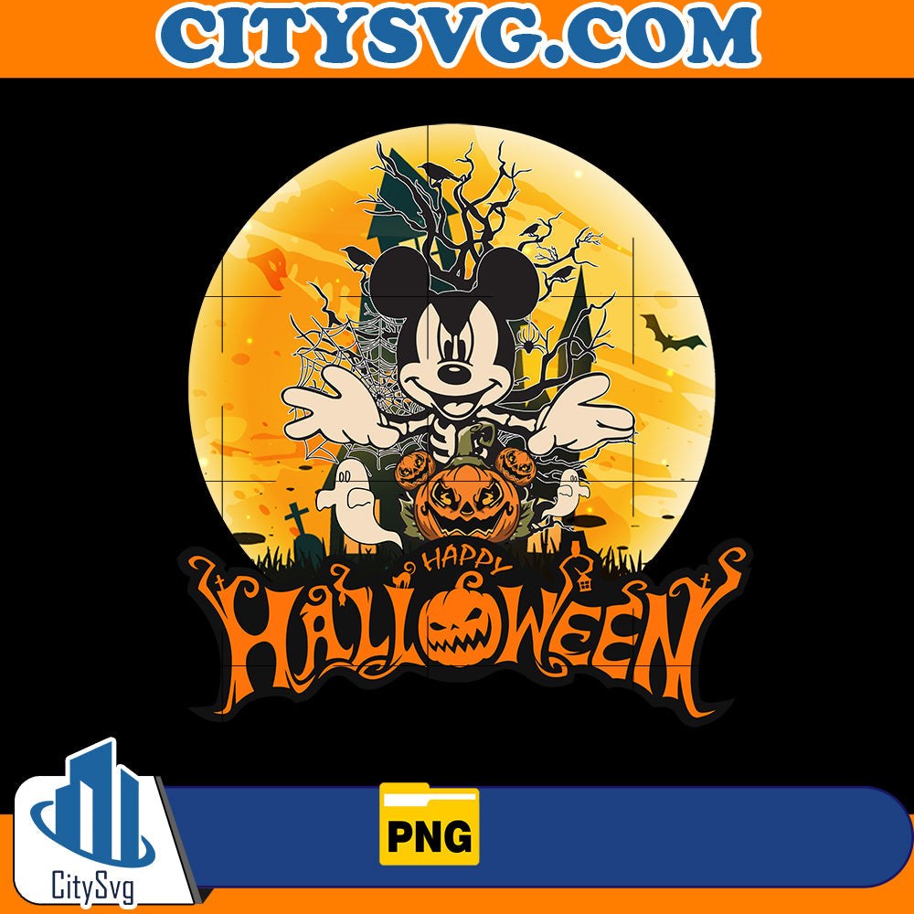 Mickey Happy Hallween Png CitySvg