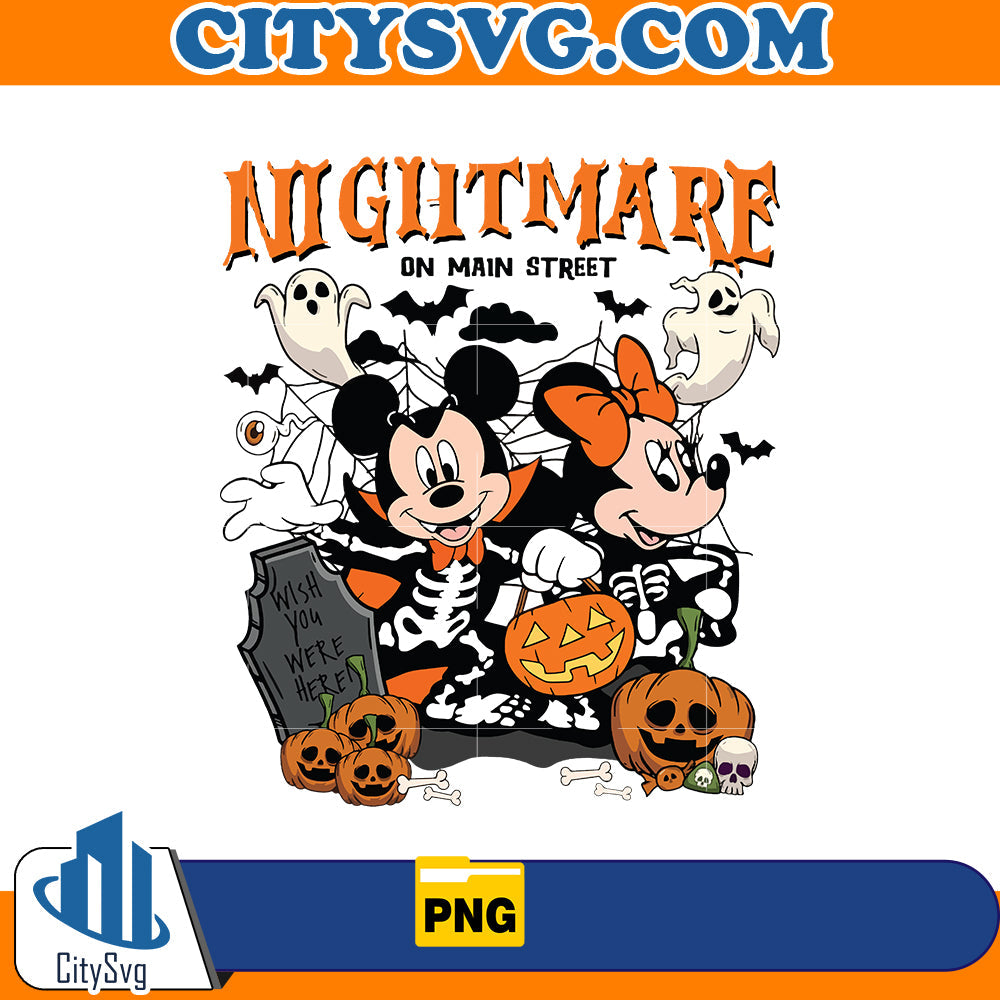Nightmare on main street png CitySvg