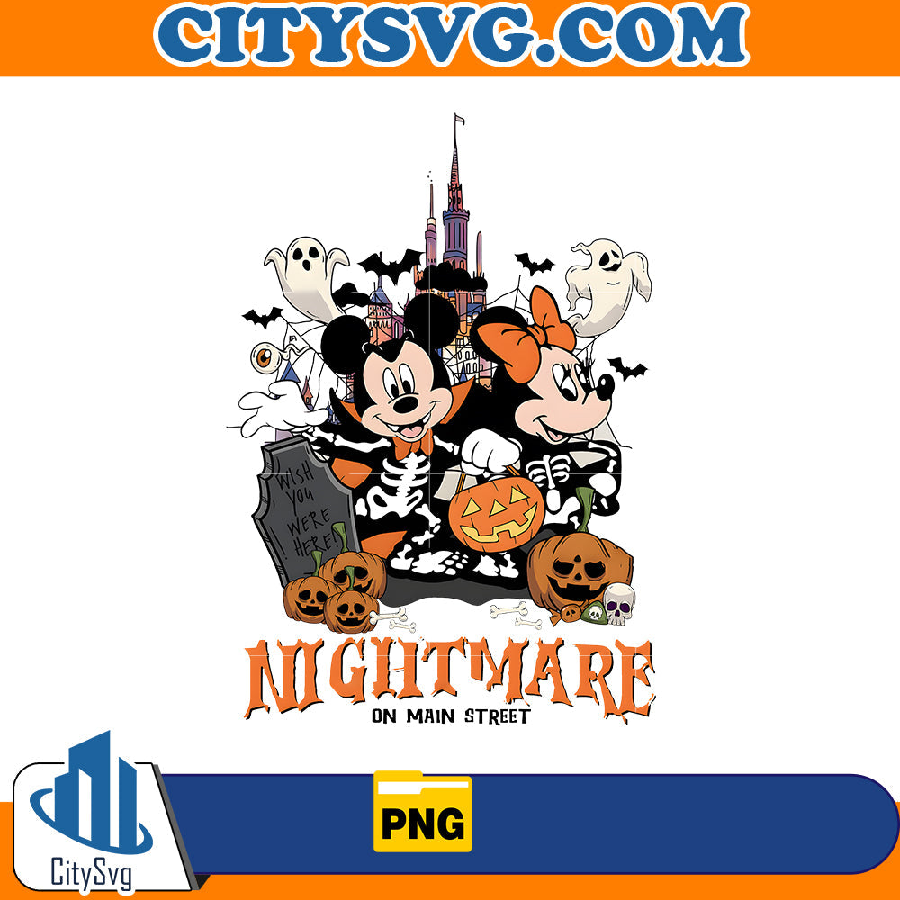 Nightmare on main street png CitySvg