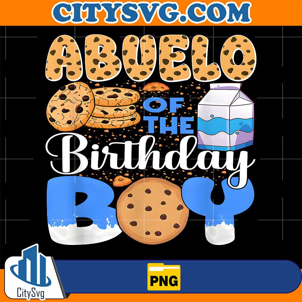 Abuelo-Of-The-Birthday-Boy-Milk-And-Cookies-Png