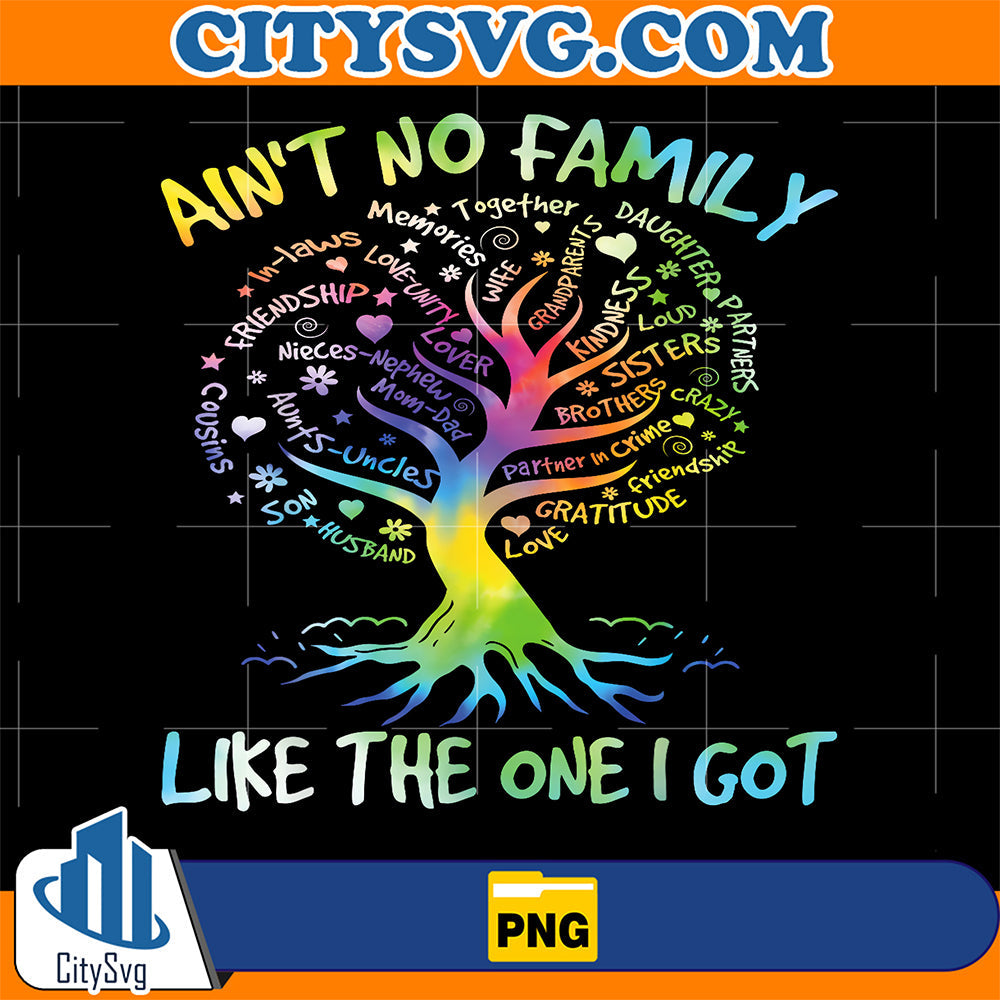 Ain't No Family Like The One I Got Matching Family Reunion Png CitySvg