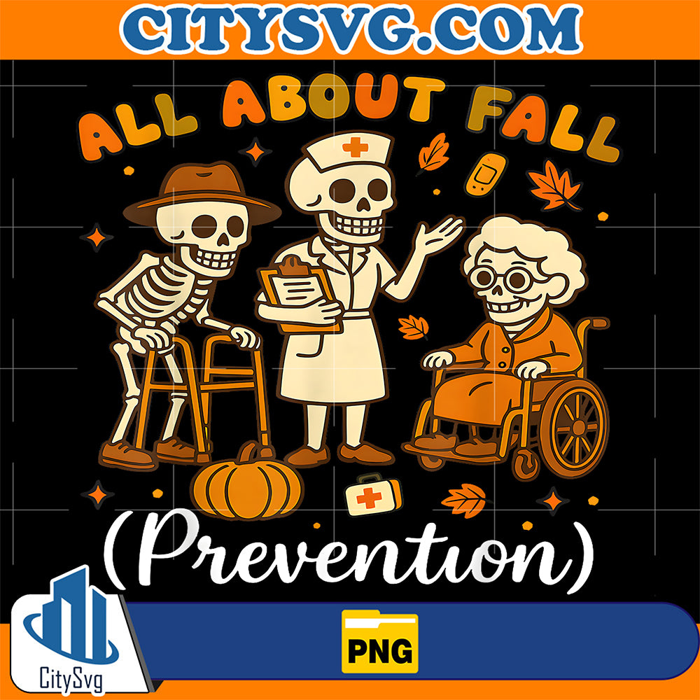 All-About-Fall-Prevention-Halloween-Nurse-Physical-Therapy-Png