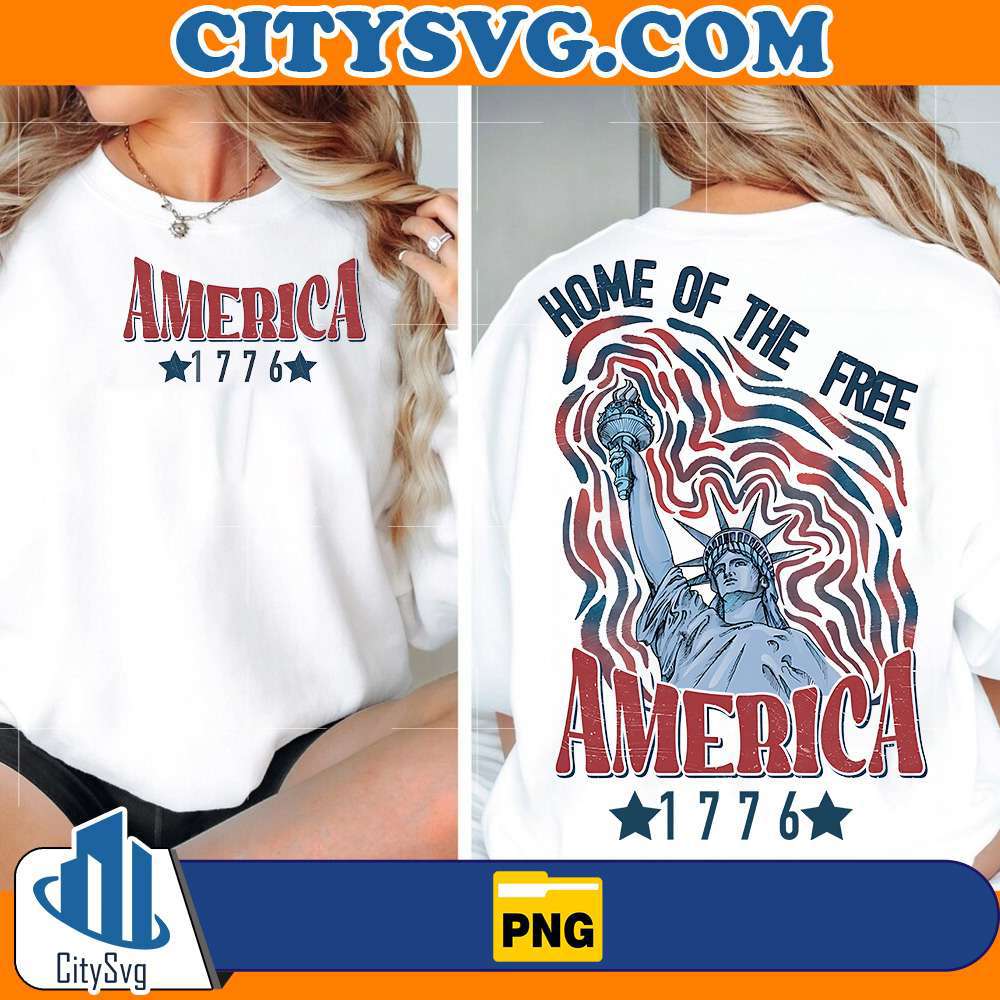 America-1776-Home-Of-The-Free-America-1776-4th-Of-July-Png