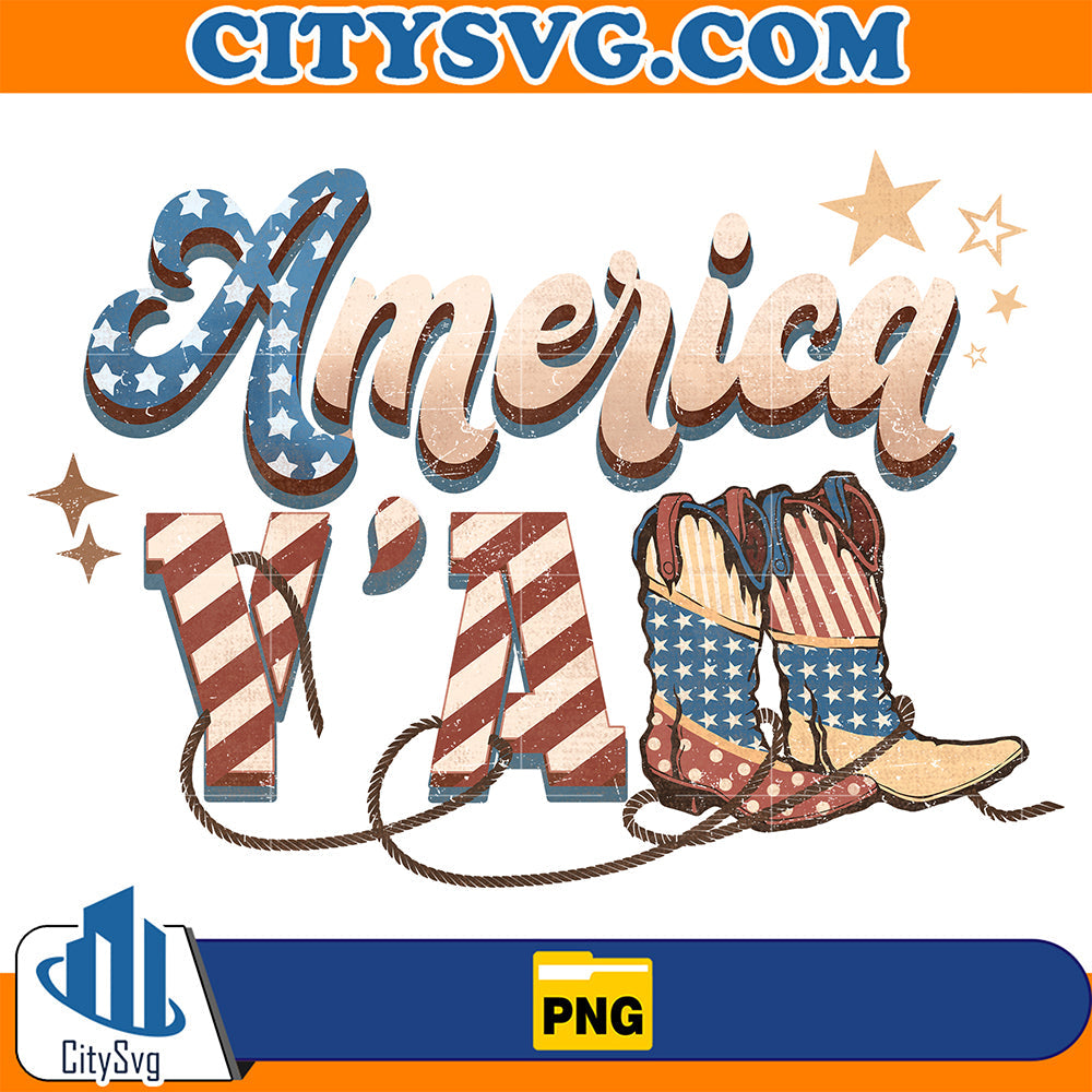 America-Y-all-4th-Of-July-Png