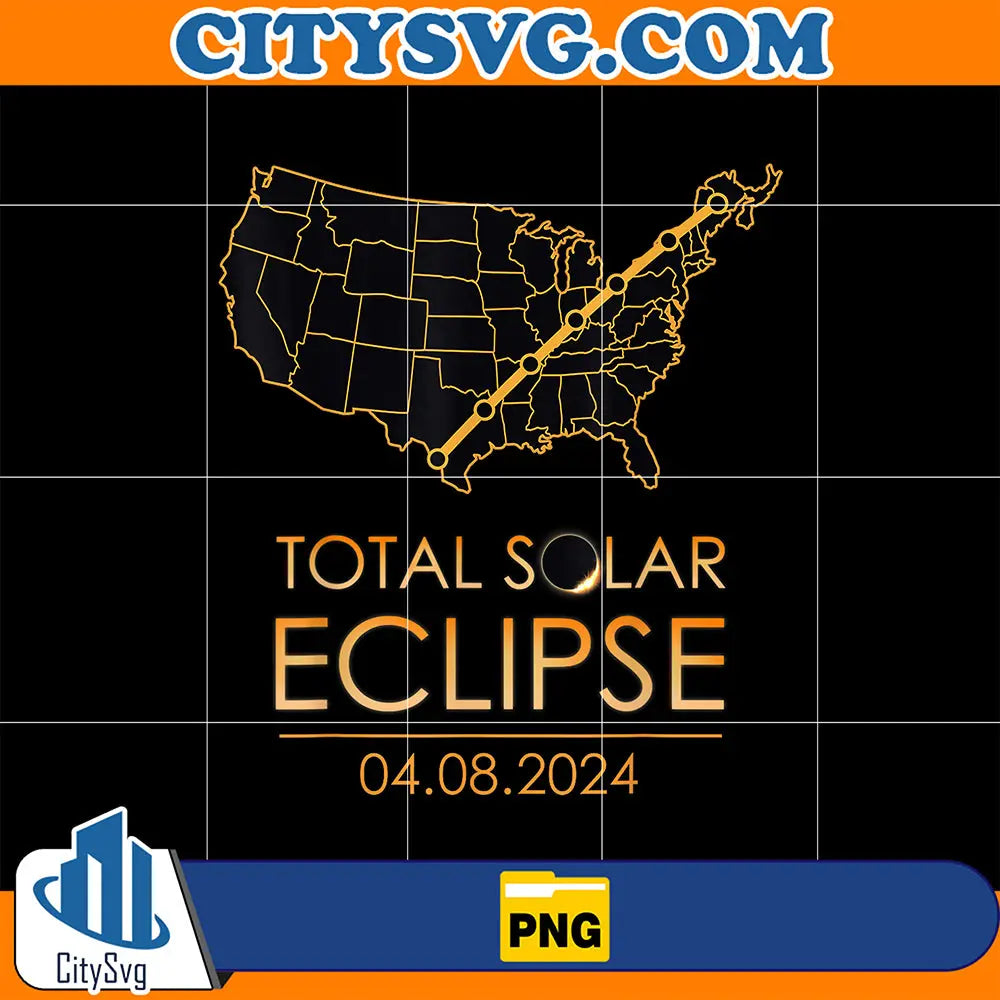 AmericaTotalSolarEclipseApril82024USAMapTotalityPng