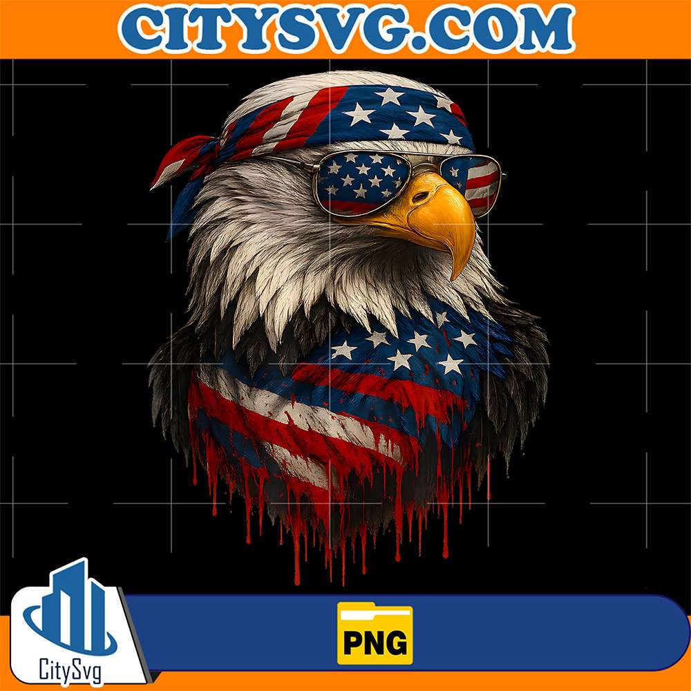 American-Flag-Eagle-Patriotic-4th-Of-July-Png