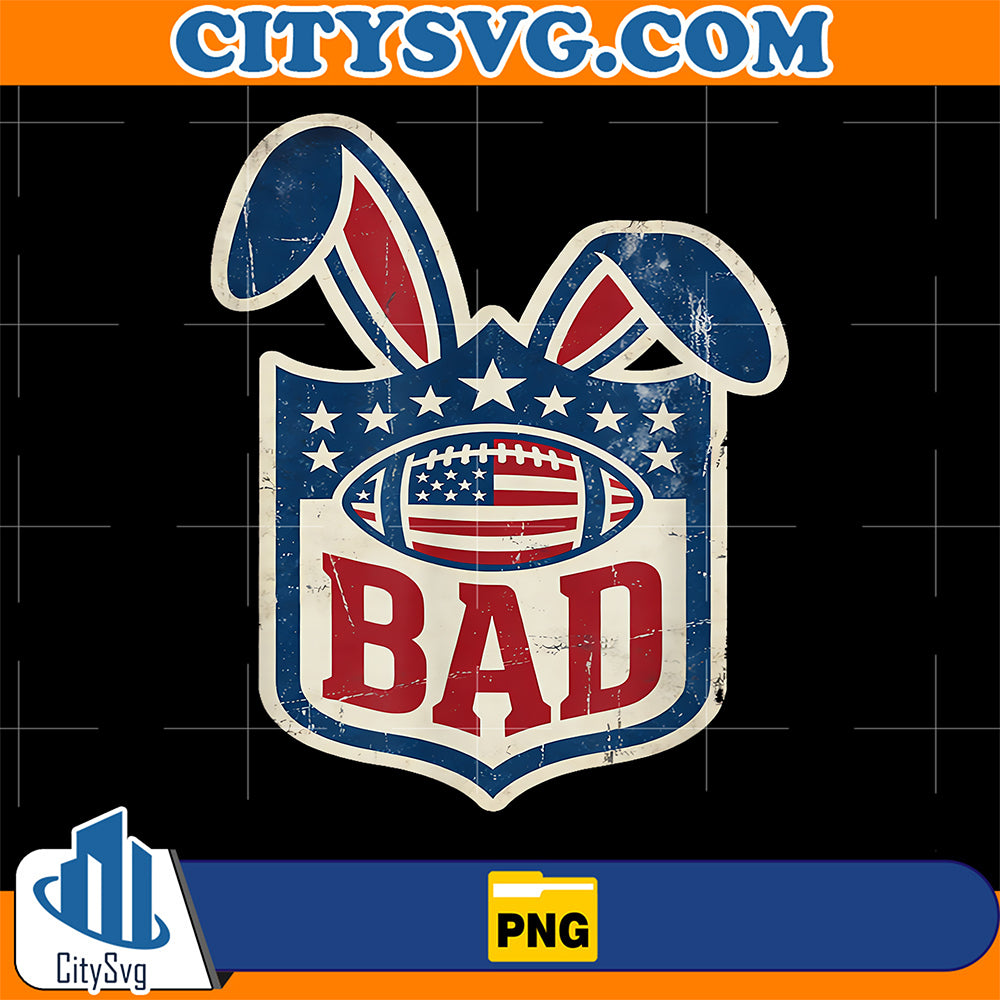American-Football-Rabbit-Old-School-Png