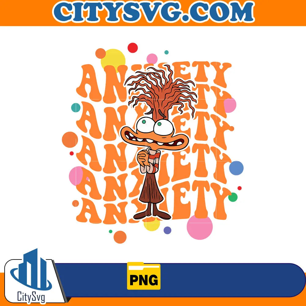 Anxiety cartoon png CitySvg