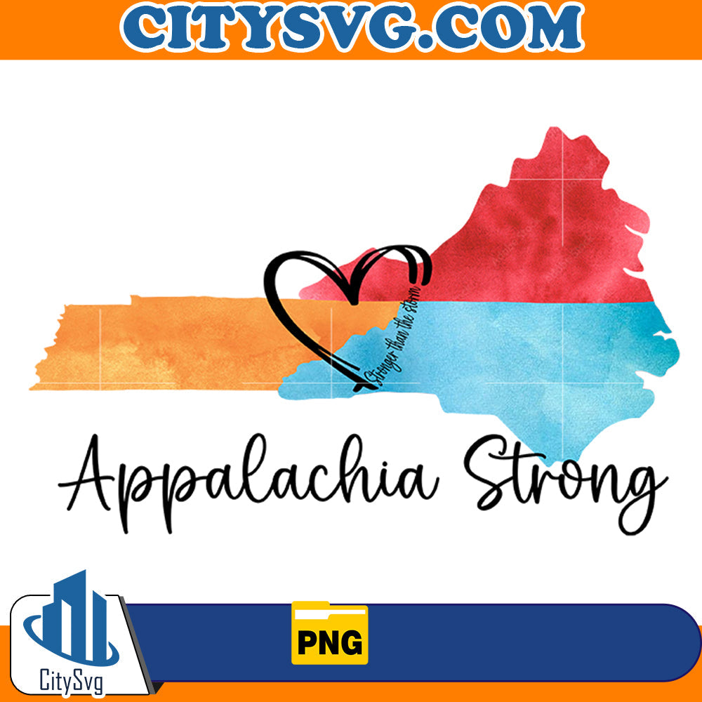 Appalachia Strong Png CitySvg