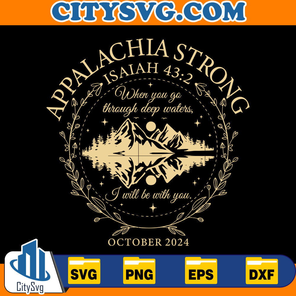 Appalachia Strong Svg CitySvg