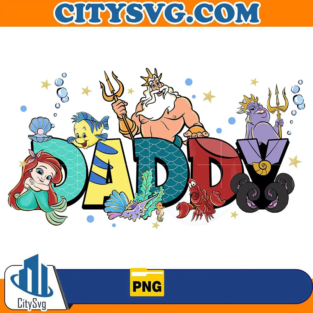 ArielPrincessDaddyPng