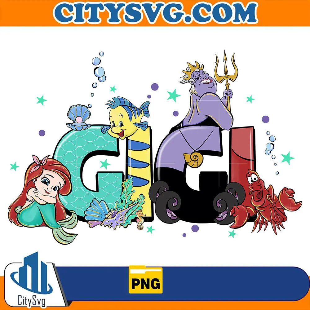 ArielPrincessGigiPng