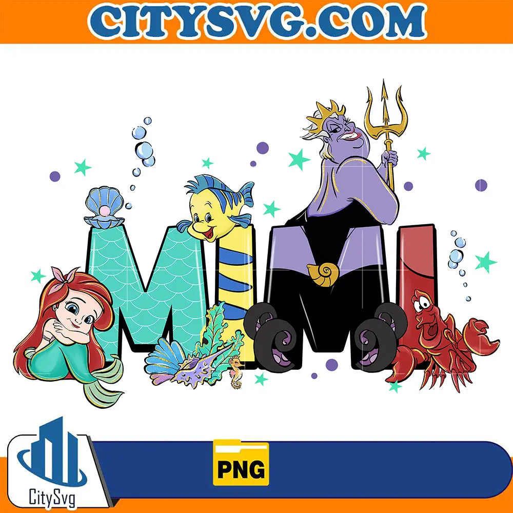 ArielPrincessMimiPng
