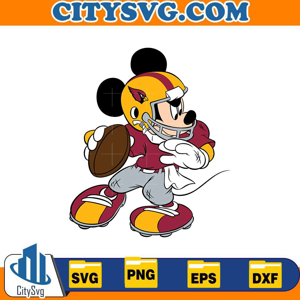 Arizona-Cardinals-Mickey-Svg