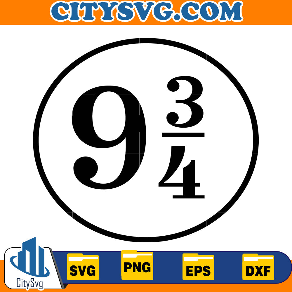 Station 9 3/4 Svg CitySvg