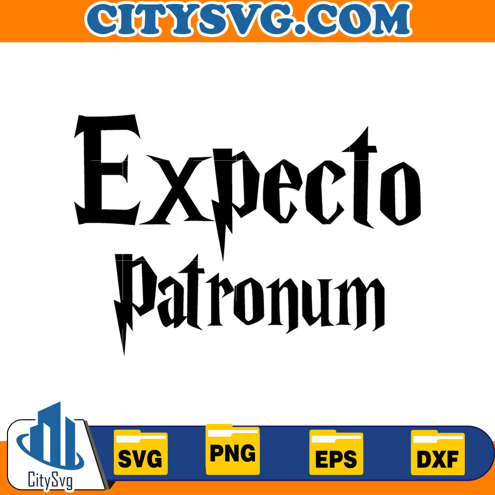 Expecto patronum Svg CitySvg