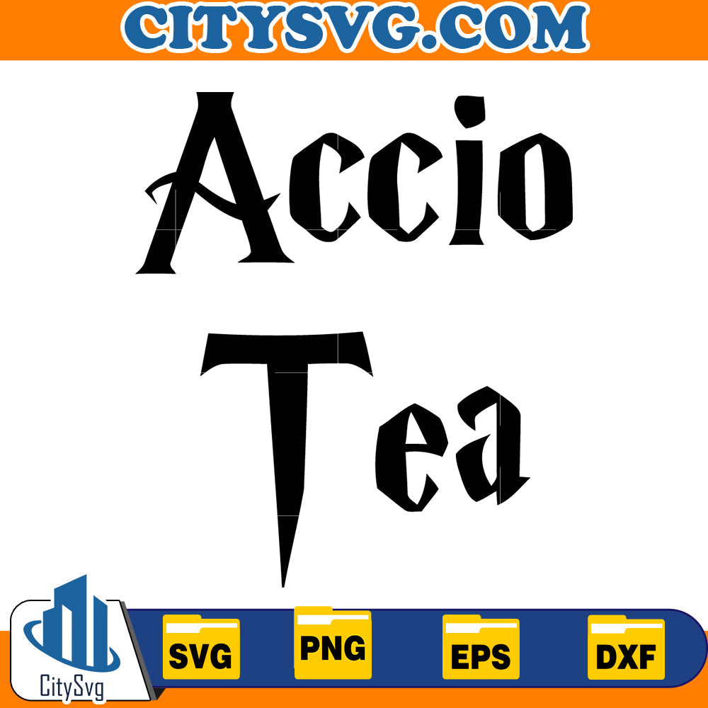 Accio Tea Svg CitySvg