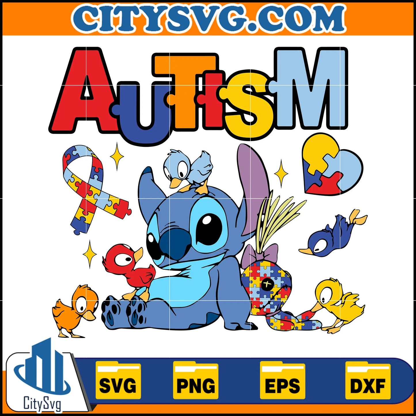 AutismStitchSvg
